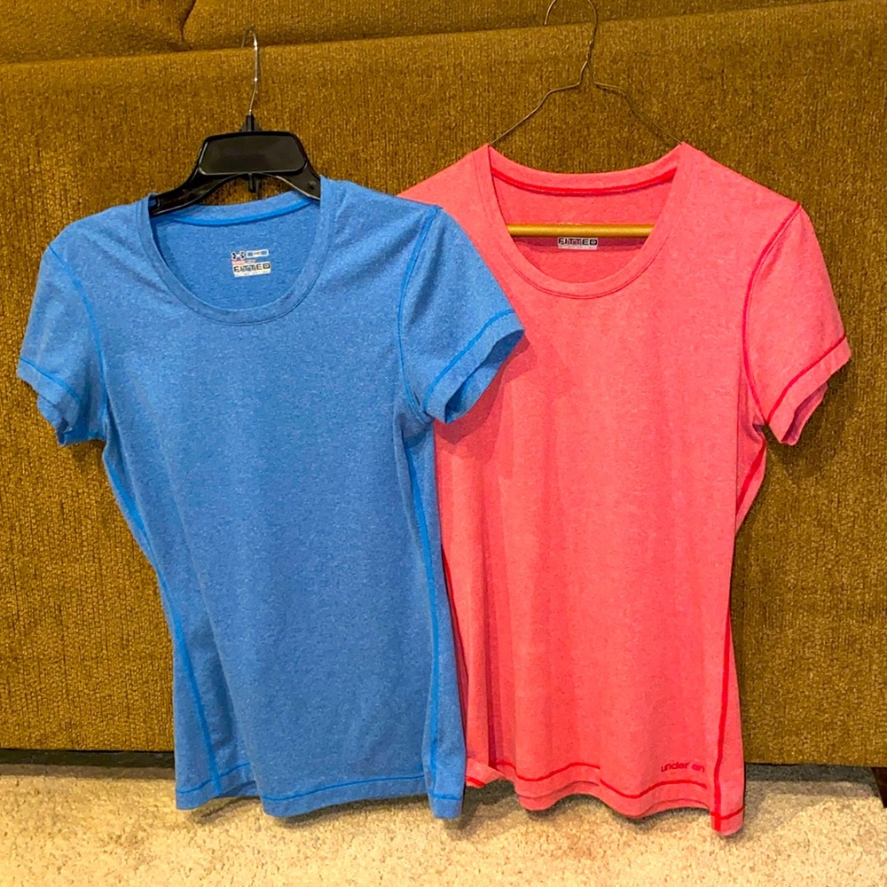 2 under armour shirts